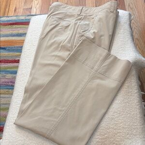 DKNY Khaki Casual 94% Cotton Women’s Pants (Size 12)